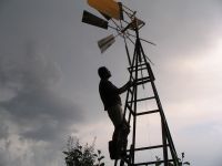 Wiatrowa pompa wodna